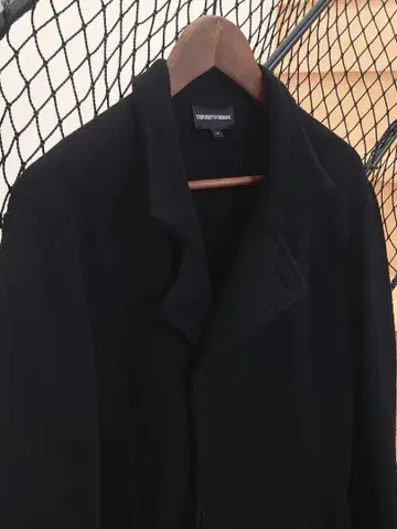 EMPORIO ARMANI 엠포리오 아르마니 램스울 코트