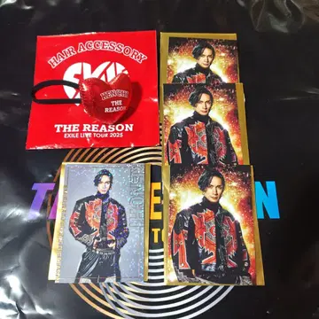 THE REASON EXILE 타치바나 켄치 머리끈 포토 카드 세트