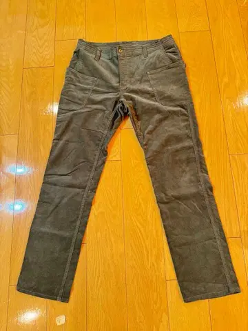 그립스와니 코듀로이 팬츠 올리브색