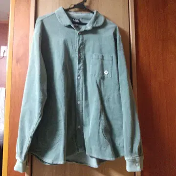 짐 마스터 코듀로이 셔츠 XL 올리브 그린 계열