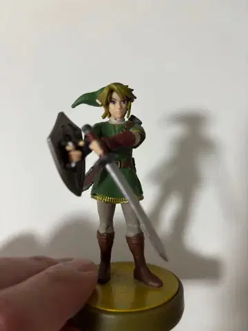 젤다의 전설 트와일라잇 프린세스 링크 amiibo 피규어
