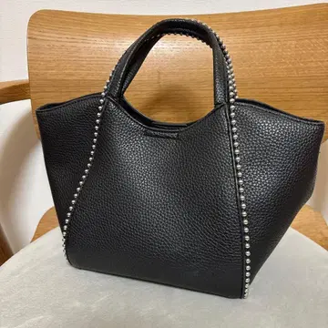 BEAUTY&YOUTH 볼 체인 미니 토트백 2WAY