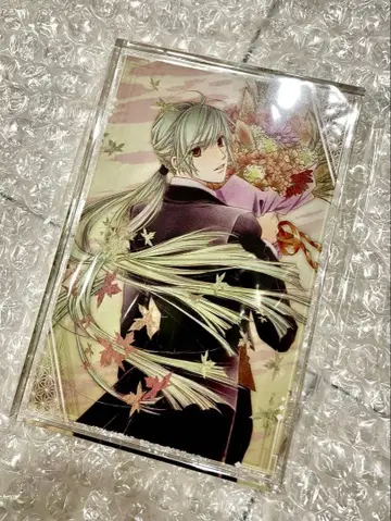 하르카나루 토키노 소토데 25주년 복권 아크릴 블록 아베노 야스아키