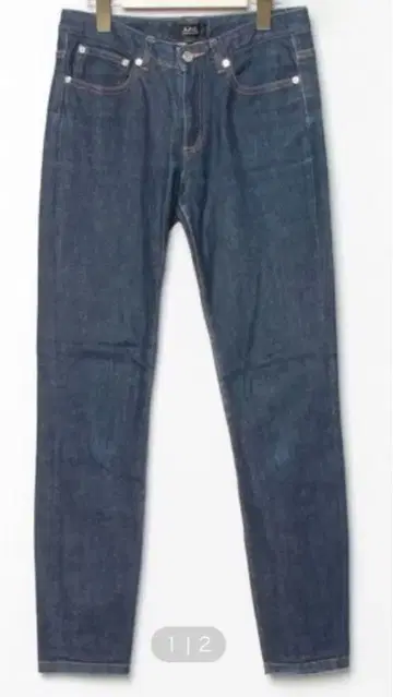 APC 다크 블루 스키니 청바지