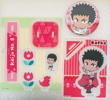 히비노 카프카 괴수 8호 유구ver 아크릴 스탠드 캔뱃지