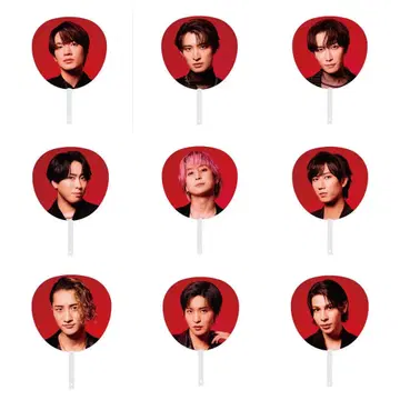 Snow Man ON 부채 전원