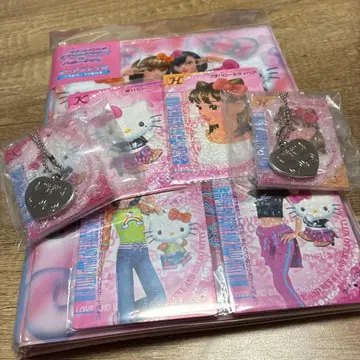 헬로키티 러브&베리 카드 파일 시크릿 참&카드