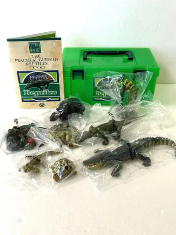 COLORATA 파충류 피규어 입체도감 COLORATA Reptiles