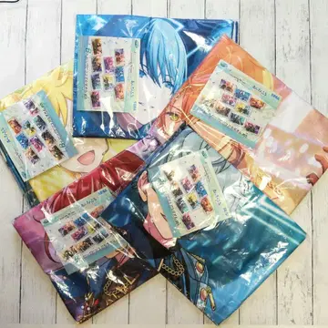 세가 럭키 쿠지 프로세카 x 앙스타 B상 빅 비주얼 타월 5종 세트