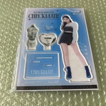 ITZY 유나 아크릴 스탠드 Checkmate 2
