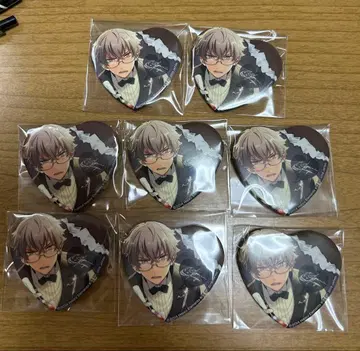 앙스타 오오가미 코가 이치방 카페 하트 캔뱃지 세트