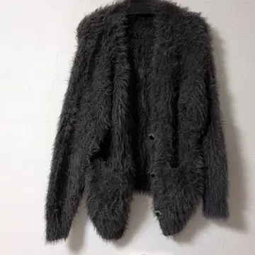 새상품급 CHIGNON 퍼 스타일 긴팔 가디건