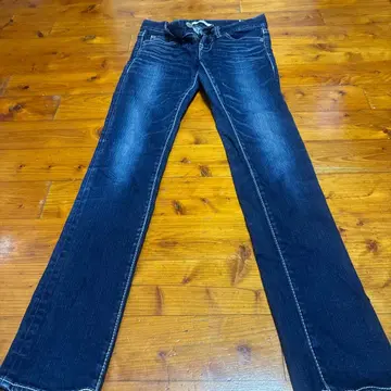 다크 블루 데님 청바지