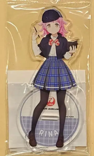 니지가사키 2장 JAL 아크릴 스탠드 텐노지 리나