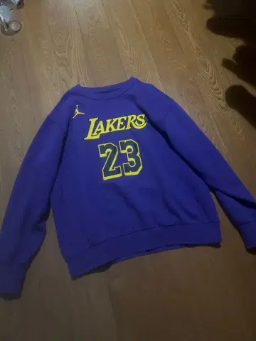 JORDAN 레이커스 트레이닝복 JAMES XL