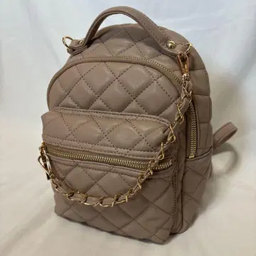 [ 새상품급 ] 다이애나 DIANA 퀼팅 핑크 백팩 가죽