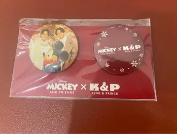 Mickey & Friends x King & Prince 캔뱃지 세트