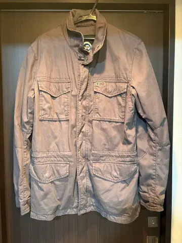 [ 일본 미발매 ] NAPAPIJRI 밀리터리풍 자켓 그레이 L, XL