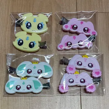 빛의 전사 프리큐어 MaxHeart 앞머리 클립 헤어 클립 프리큐어