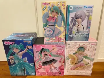 하츠네 미쿠 프라이스 피규어 5점 묶음 판매