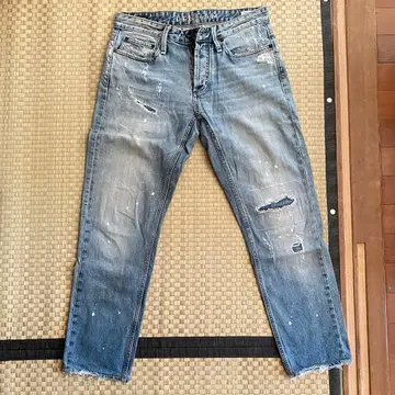 DENHAM 데미지 가공 RAZOR 슬림 31