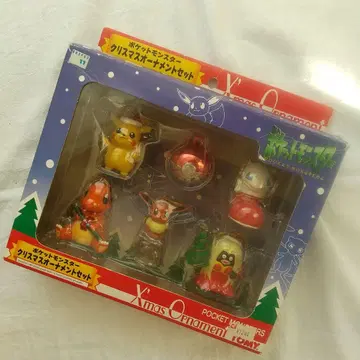 레어 TOMY제 (현 타카라토미사) 포켓몬 크리스마스 오너먼트