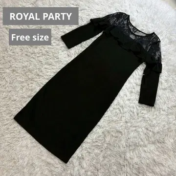 ROYAL PARTY 리브 롱 원피스