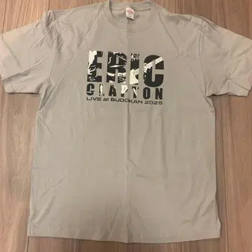 ERICK CLAPTON 라이브 셔츠 2025