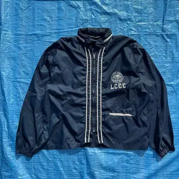 60s champion 나일론 자켓 박스 실루엣 짧은 기장 vintage