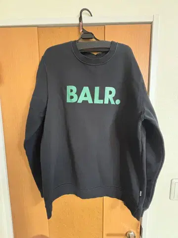 BALR. 맨투맨 블랙 L