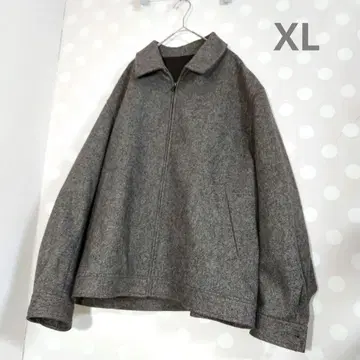 코지 멜톤 집업 블루종 XL