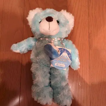 다이아몬드 후지산 베어 스카이블루와 오카야마 복숭아 타로 베어 M 사이즈