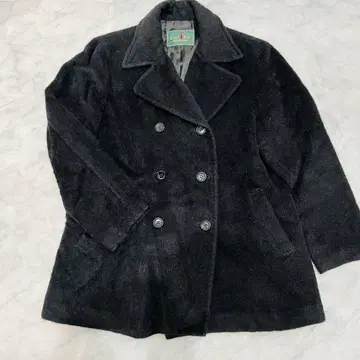 이스트 보이 EAST BOY 울 피 코트 블랙