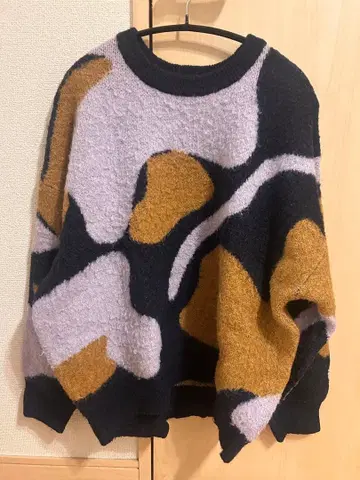 MAISON DE L'ALLURE 추상 무늬 스웨터