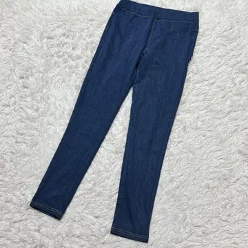 [ c6358 ] 레깅스 데님풍 다크 블루 스트레치