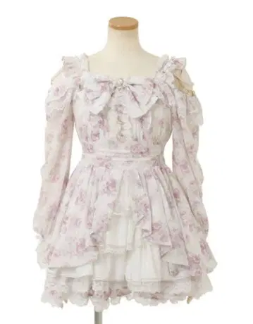 리즈리사 로즈 쉬폰 셋업 화이트