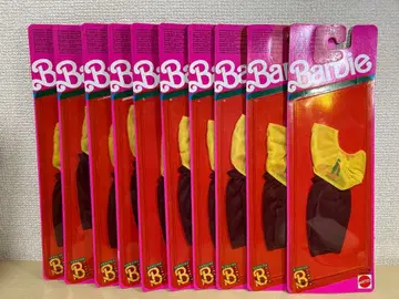 MATTEL Barbie 바비 인형 의상 의류 당시 물품 미개봉 10점