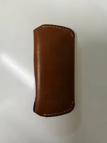 bellroy 브라운 가죽 키케이스