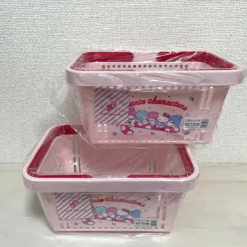 산리오 캐릭터즈 미니 바스켓 2개 세트