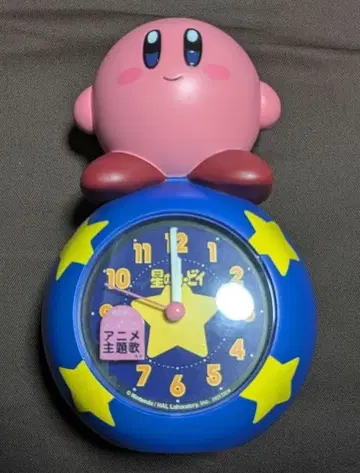 별의 커비 알람 시계 멜로디 포함 레트로