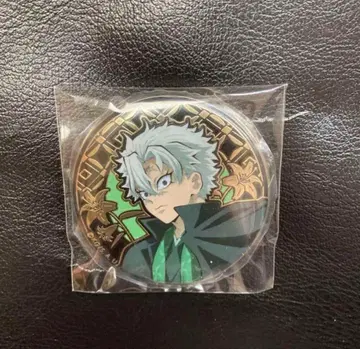 귀멸의 칼날 리프 메탈 캔뱃지 AGF 시나즈가와 사네미