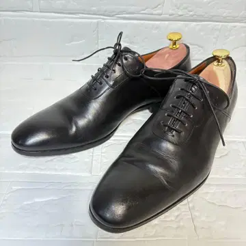 산토니 비즈니스 슈즈 블랙 가죽