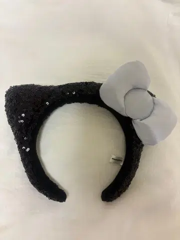 USJ 키티 머리띠 블랙