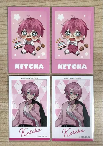 케챠 벌스데이 굿즈 폴라로이드 카드