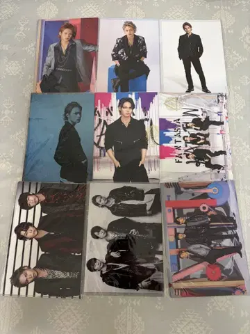 KAT-TUN 클리어 파일 9점