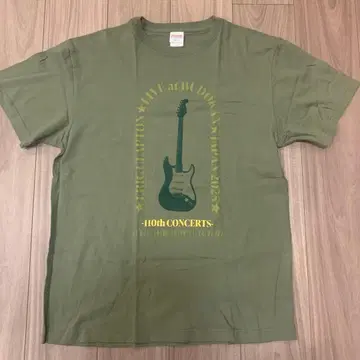 에릭 클랩튼 2025 일본 무도관 투어 T셔츠