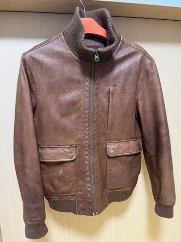 [세일] GAP 브라운 가죽 자켓