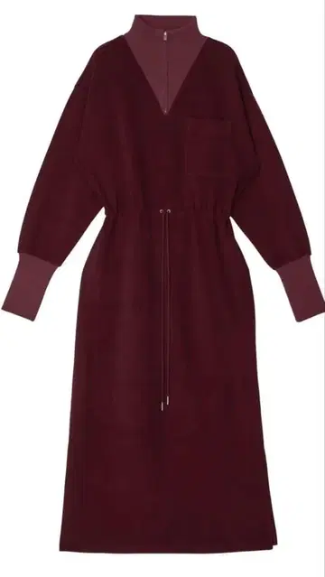 Ameri UND HALF ZIP SWEAT DRESS