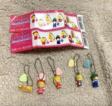 캐릭터 포트 아도짱 미즈모리 아도 마스코트 키체인 5개 세트