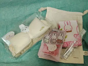 미피룸 하우스텐보스 어메니티 헤어밴드 칫솔 손수건